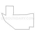 Census Tract 2.04, Utah County, Utah (Light Gray Border)