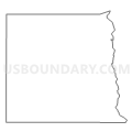 Census Tract 1306, Tooele County, Utah (Light Gray Border)