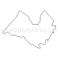 Census Tract 9011, Prince William County, Virginia (Light Gray Border)