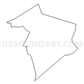 Census Tract 4161, Fairfax County, Virginia (Light Gray Border)