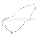 Census Tract 9201.01, Floyd County, Virginia (Light Gray Border)