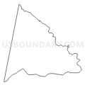 Census Tract 9302.02, Halifax County, Virginia (Light Gray Border)