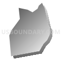 Census Tract 422.02, Virginia Beach city, Virginia (Gray Gradient Fill with Shadow)