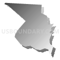 Census Tract 454.27, Virginia Beach city, Virginia (Gray Gradient Fill with Shadow)