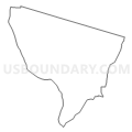 Census Tract 9301, Fauquier County, Virginia (Light Gray Border)
