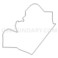 Census Tract 9801, Loudoun County, Virginia (Light Gray Border)