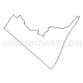 Census Tract 408, Shenandoah County, Virginia (Light Gray Border)
