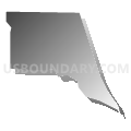 Census Tract 13, Yakima County, Washington (Gray Gradient Fill with Shadow)