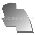 Census Tract 15.01, Yakima County, Washington (Gray Gradient Fill with Shadow)