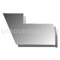 Census Tract 15.02, Yakima County, Washington (Gray Gradient Fill with Shadow)