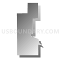 Census Tract 19.01, Yakima County, Washington (Gray Gradient Fill with Shadow)