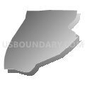 Census Tract 9603, Mason County, Washington (Gray Gradient Fill with Shadow)