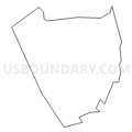 Census Tract 16, Ohio County, West Virginia (Light Gray Border)
