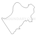 Census Tract 9634, Jackson County, West Virginia (Light Gray Border)