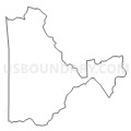 Census Tract 9644, Preston County, West Virginia (Light Gray Border)