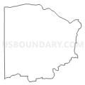 Census Tract 9502, Iowa County, Wisconsin (Light Gray Border)