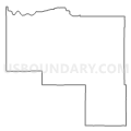 Census Tract 302, Douglas County, Wisconsin (Light Gray Border)