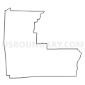 Census Tract 1013, Oconto County, Wisconsin (Light Gray Border)