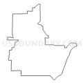 Census Tract 1011, Oconto County, Wisconsin (Light Gray Border)