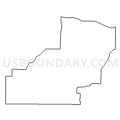 Census Tract 2040.04, Waukesha County, Wisconsin (Light Gray Border)