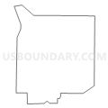 Census Tract 2016, Waukesha County, Wisconsin (Light Gray Border)