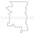 Census Tract 9603, Vernon County, Wisconsin (Light Gray Border)