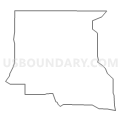 Census Tract 128, Dane County, Wisconsin (Light Gray Border)