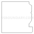 Census Tract 9604, Waushara County, Wisconsin (Light Gray Border)