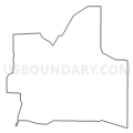 Census Tract 130, Dane County, Wisconsin (Light Gray Border)