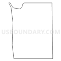 Census Tract 133.01, Dane County, Wisconsin (Light Gray Border)