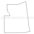 Census Tract 17, Rock County, Wisconsin (Light Gray Border)