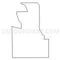 Census Tract 105.01, Sheboygan County, Wisconsin (Light Gray Border)