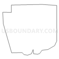 Census Tract 4, Sheboygan County, Wisconsin (Light Gray Border)