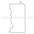 Census Tract 9615, Dodge County, Wisconsin (Light Gray Border)