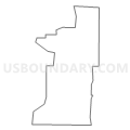Census Tract 14.01, Laramie County, Wyoming (Light Gray Border)