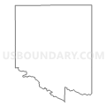 Census Tract 9577, Goshen County, Wyoming (Light Gray Border)