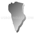 Census Tract 4005.02, Aguadilla Municipio, Puerto Rico (Gray Gradient Fill with Shadow)