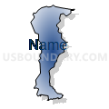 Census Tract 9522.01, Barranquitas Municipio, Puerto Rico (Radial Fill with Shadow)