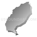 Census Tract 9527, Salinas Municipio, Puerto Rico (Gray Gradient Fill with Shadow)