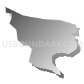 Census Tract 8407, San Germán Municipio, Puerto Rico (Gray Gradient Fill with Shadow)