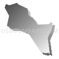 Census Tract 5105.03, Toa Alta Municipio, Puerto Rico (Gray Gradient Fill with Shadow)