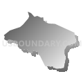 Census Tract 1809.02, Humacao Municipio, Puerto Rico (Gray Gradient Fill with Shadow)