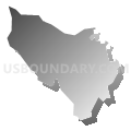 Census Tract 4304.01, Aguada Municipio, Puerto Rico (Gray Gradient Fill with Shadow)