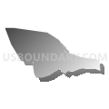 Census Tract 5405, Dorado Municipio, Puerto Rico (Gray Gradient Fill with Shadow)