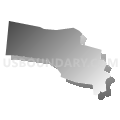 Census Tract 5404, Dorado Municipio, Puerto Rico (Gray Gradient Fill with Shadow)