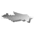 Census Tract 9601, Maricao Municipio, Puerto Rico (Gray Gradient Fill with Shadow)