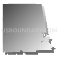 Chambers County School District, Alabama (Gray Gradient Fill with Shadow)