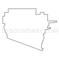 Indian Oasis-Baboquivari Unified District, Arizona (Light Gray Border)