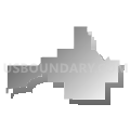 Tombstone Unified District, Arizona (Gray Gradient Fill with Shadow)