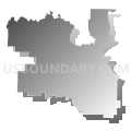 Searcy School District, Arkansas (Gray Gradient Fill with Shadow)